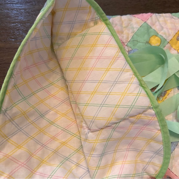 VINTAGE 1983 ORIGINAL CABBAGE PATCH KIDS QUILTED SLEEPING BAG COLECO Lot of 2 - Picture 10 of 11